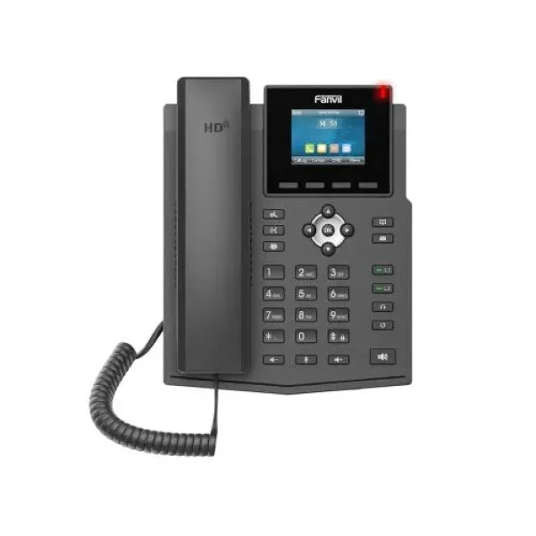 Fanvil X3SP Pro Entry Level Color Screen PoE IP Phone with Adapter