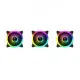 Gamdias AEOLUS M2 1203 Lite 120mm RGB PC Case & Radiator Fan (3 Fans Pack)