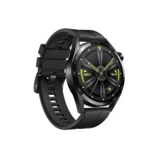 Huawei Watch GT 3 46mm Classic Edition Smart Watch with Black Fluoroelastomer Strap