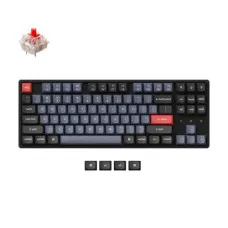 Keychron K8 Pro QMK/VIA Fully Assembled RGB Hot-Swappable Red Switch Wireless Mechanical Keyboard