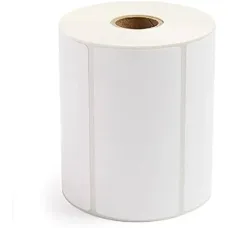 MaxGreen Paper Roll (75mm x 50mm) for Barcode Label Printer 500 sticker