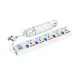 Maxline ML-255-3M 2 Pin Plug 5 Gang Multi Extension Socket Power-Strip