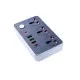 Maxline ML-804 USB Fast Charging Multiplug Power Strip