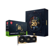 MSI GeForce RTX 4070 SUPER 12G GAMING SLIM World of Warcraft EDITION GDDR6X Graphics Card
