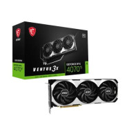 MSI GeForce RTX 4070 Ti VENTUS 3X E1 12G OC GDDR6X Graphics Card