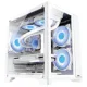 PC Power Ice Cube 2024 WH mATX ARGB Gaming Casing