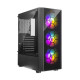PC Power Spider Web Crystal ATX Gaming Casing
