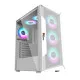 PC Power VOX MESH Mid Tower ARGB ATX Gaming Casing White