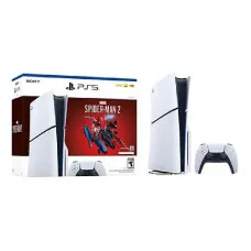 Sony PlayStation 5 Analog Console Marvel’s Spider-Man 2 Bundle Slim Edition Sony PlayStation 5 Analog Console Marvel’s Spider-Man 2 Bundle Slim Edition