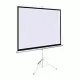 Super View 96 x 96 Inch Tripod Projector Screen