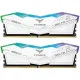 TEAM T-FORCE DELTA RGB 16GB 8000MHz DDR5 Gaming RAM White