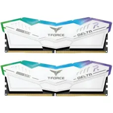 TEAM T-FORCE DELTA RGB 24GB 8000MHz DDR5 Gaming RAM White