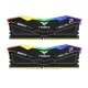 TEAM T-FORCE DELTA RGB Black 32GB (16GBx2) 7200MHz DDR5 Gaming RAM