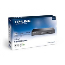 TP-Link TL-SG1008 8-Port Gigabit Desktop/Rackmount Switch TP-Link TL-SG1008 8-Port Gigabit Desktop/Rackmount Switch