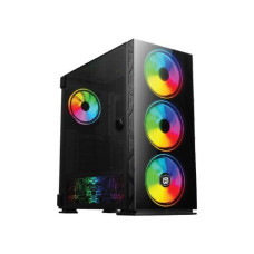 Value-Top MANIA X6 E-ATX Mid Tower Black Gaming Casing