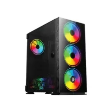 Value-Top MANIA X6 E-ATX Mid Tower Black Gaming Casing