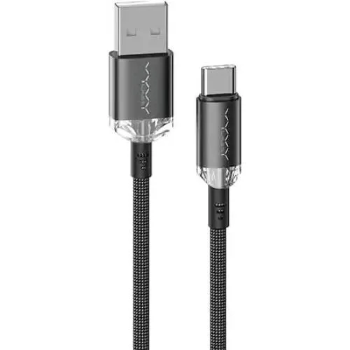 Vyvylabs VCSUC-02 Crystal Series USB to Type-C 1M Fast Charging Cable