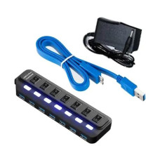 Yuanxin X-3171 Multiport 7 in 1 USB Hub with Switch Yuanxin X-3171 Multiport 7 in 1 USB Hub with Switch
