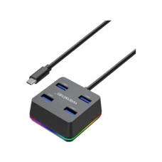 Yuanxin X-3205T Type-C Male to Quad USB Type-C Hub Yuanxin X-3205T Type-C Male to Quad USB Type-C Hub