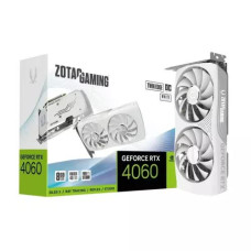 ZOTAC GAMING GeForce RTX 4060 8GB Twin Edge OC White Edition GDDR6 Graphics Card