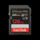 SanDisk Extreme PRO 128GB 200mbps SDXC UHS-I Memory Card (SDSDXXD-128G-GN4IN)