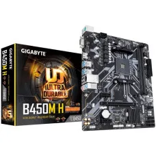 GIGABYTE B450M H Ultra Durable AMD AM4 Micro-ATX Motherboard