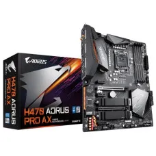 Gigabyte H470 Aorus Pro AX 10th Gen WiFi ATX Gaming Motherboard
