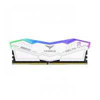 TEAM Delta RGB 16GB DDR5 6400MHz Gaming Desktop RAM White