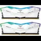 TEAM T-FORCE DELTA RGB White 32GB (16GBx2) 7200MHz DDR5 Gaming RAM