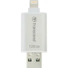 Transcend JetDrive Go 300 128GB Lightning USB 3.1 Pen Drive Silver