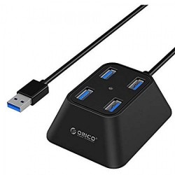 Orico DF4U-U3 4 Port Ultra Mini USB 3.0 HUB Black