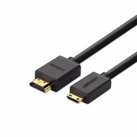 Ugreen 10117 Mini HDMI TO HDMI cable full copper 19+1 1.4V 2M