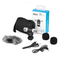 Boya BY MM3 Mini Condenser Stereo Shotgun Microphone