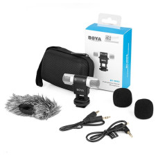 Boya BY MM3 Mini Condenser Stereo Shotgun Microphone