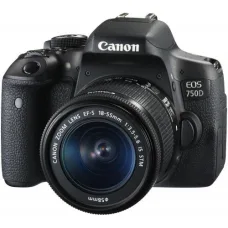 Canon EOS 750D DSLR 24.2 MP Built-in Wi-Fi With 18-55mm Lens