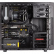 Corsair Carbide Series 100R Mid Tower Case showcasing its sleek design and spacious interior for optimal cooling