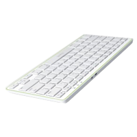 Havit KB210BT White Bluetooth Mini Keyboard with Bangla