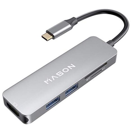 Micro USB Type C to USB HUB With Card Reader Combo 3.0