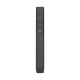 Micropack WPM-06 Black Pocket Wireless Presenter displayed on a desk with remote control features highlighted