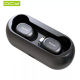 QCY T1 TWS 5.0 Bluetooth headphones displayed in black color, showcasing design and features.