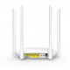 Tenda F9 600M WiFi Router displayed in a modern home setup, ensuring strong and reliable internet connectivity.