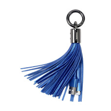 USB Male to Lightning, 1 Meter, Blue Data Cable 