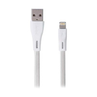 USB Male to Lightning, 1 Meter, Silver Data Cable