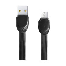 USB Male to Micro USB, 1 Meter, Black Data Cable