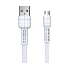 USB Male to Micro USB, 1 Meter, White Charging & Data Cable 