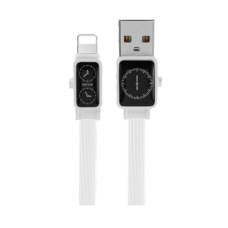 USB Male to Lightning, 1 Meter, White Charging & Data Cable