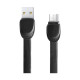 USB Male to Micro USB, 1 Meter, Black Data Cable