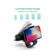 Ugreen Dashboard Black phone Holder