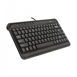 A4 Tech KLS-5 X-Slim Black USB Multimedia Keyboard