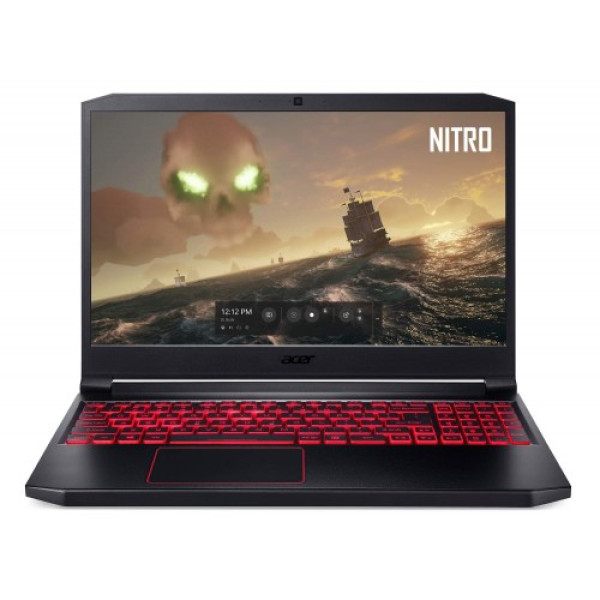 Acer Nitro 7 AN715-51 gaming laptop showcasing its sleek design and powerful hardware for high-performance gaming.